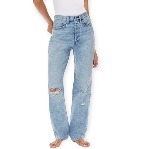 Aritzia Denim - Aritzia Denim Forum The Joni High Rise Loose Denim Jeans